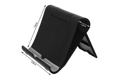 Stolný držiak telefónu – čierny