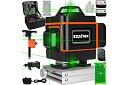 4D laserová vodováha 360° – 16 línií – zelený nivelačný laser