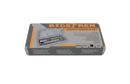 Kompletná gola sada nástrčných kľúčov 40 ks pre domácnosť aj dielňu