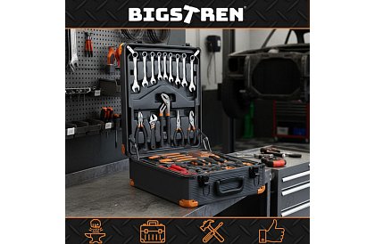 Sada náradia v hliníkovom kufri - 1000 ks v sade