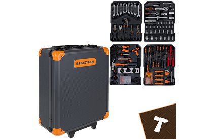 Sada náradia v hliníkovom kufri - 1000 ks v sade