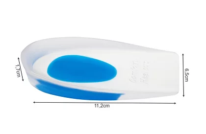 Gelové vložky do bot - silikónové podpätky 2 ks