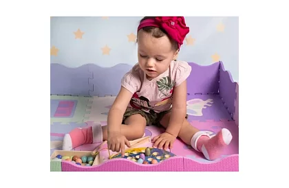 Drevená magnetická hra - chytanie rybičiek