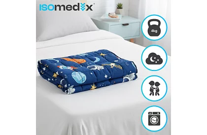 Záťažová antistresová prikrývka – 4 kg – 150 × 100 cm