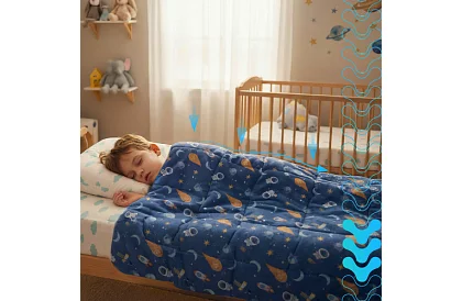 Záťažová antistresová prikrývka – 4 kg – 150 × 100 cm