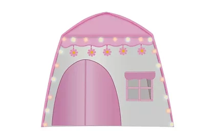 Detský stan – domček s osvetlením