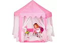 Detský ružový stan – palác 135 x 135 x 140 cm