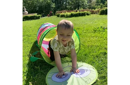 Detský preliezací tunel – Húsenica