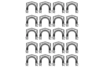 Kovové vešiaky na záhradné a dielenské náradie – 20 ks