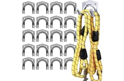 Kovové vešiaky na záhradné a dielenské náradie – 20 ks