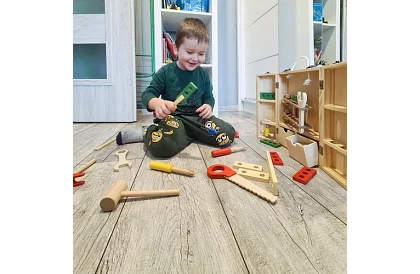 Drevené náradie – detská sada