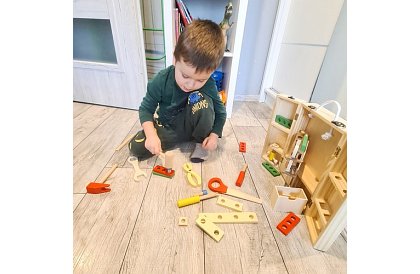 Drevené náradie – detská sada