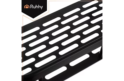 Hliníková kúpeľňová polička - 2 ks