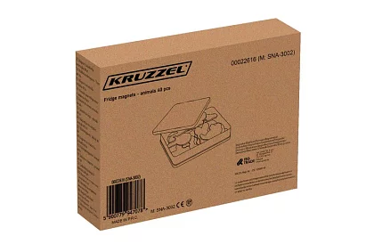 Sada 40 magnetov so zvieratkami v boxe