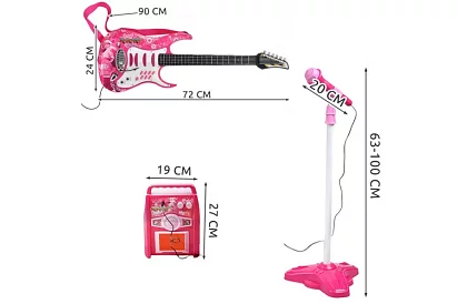 Hudobná sada - Gitara + zosilňovač + mikrofón