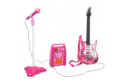 Hudobná sada - Gitara + zosilňovač + mikrofón