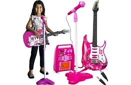 Hudobná sada - Gitara + zosilňovač + mikrofón