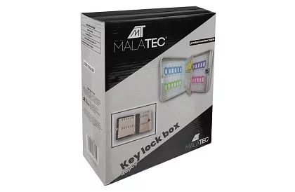 Bezpečnostná skrinka na kľúče - organizér 48 háčikov