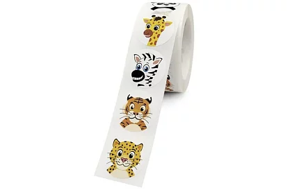 Detské motivačné nálepky na role – 500 ks