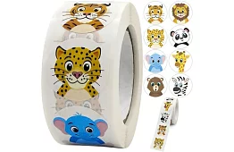 Detské motivačné nálepky na role – 500 ks