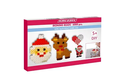 Zažehlovacie korálky s doplnkami – mega sada 6000 ks