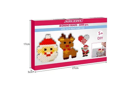 Zažehlovacie korálky s doplnkami – mega sada 6000 ks