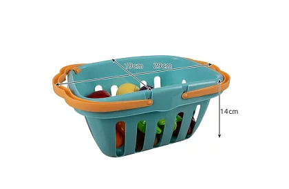 Sada zeleniny a ovocia na krájanie s príslušenstvom