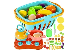 Sada zeleniny a ovocia na krájanie s príslušenstvom