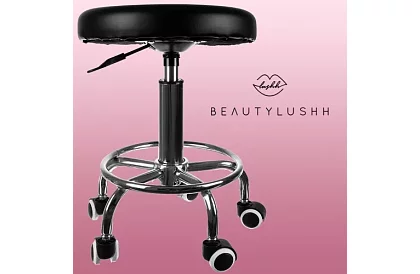 Kosmetická stolička na kolieskach - nastaviteľná