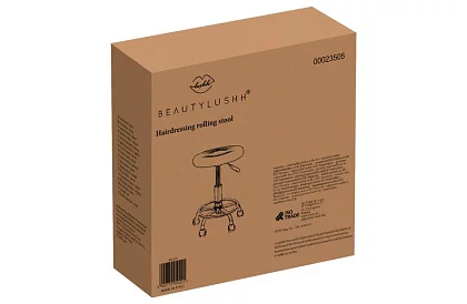 Kosmetická stolička na kolieskach - nastaviteľná