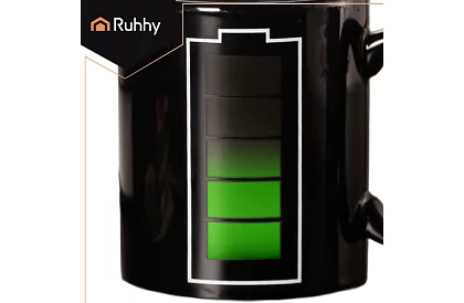 Magický hrnček 330 ml s indikátorom batérie