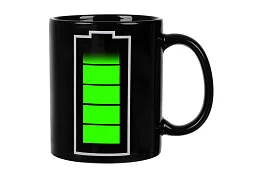 Magický hrnček 330 ml s indikátorom batérie