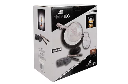 Veľká sada – karafa globe s whisky pohármi