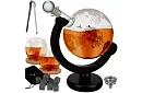 Veľká sada – karafa globe s whisky pohármi