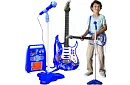 Hudobná sada – modrá - gitara + zosilňovač + mikrofón