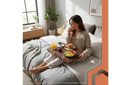 Akáciová kuchynská doska – 43 × 33 × 3 cm