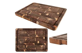 Akáciová kuchynská doska – 43 × 33 × 3 cm