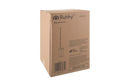 Praktický plochý mop + vedro 11 litrov – dvojkomorový s príslušenstvom