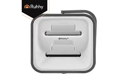 Praktický plochý mop + vedro 11 litrov – dvojkomorový s príslušenstvom