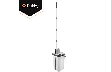 Praktický plochý mop + vedro 11 litrov – dvojkomorový s príslušenstvom