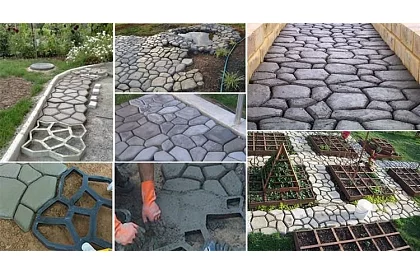 Forma na betónové chodníky 45x45 cm