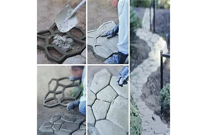 Forma na betónové chodníky 45x45 cm