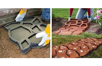 Forma na betónové chodníky 45x45 cm