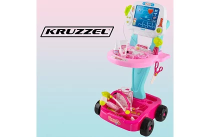 Malý doktor – doktorský hrací set s vozíkom