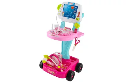 Malý doktor – doktorský hrací set s vozíkom