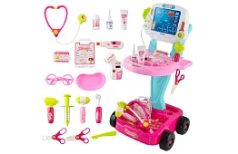 Malý doktor – doktorský hrací set s vozíkom