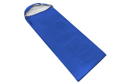 Turistický spací pytel 2v1 - modrý