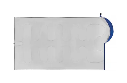 Turistický spací pytel 2v1 - modrý