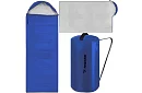 Turistický spací pytel 2v1 - modrý