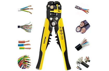 Automatické odizolovacie a krimpovacie kliešte 3v1